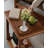 26.57" Brown Rectangular Solid Wood End Tables
