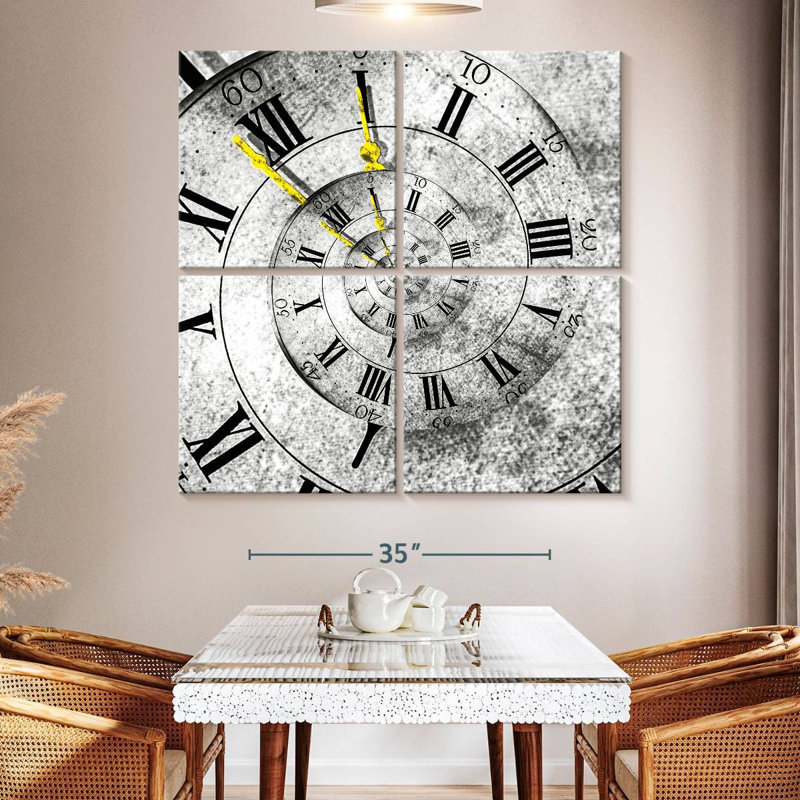 Kerner Clock Pop, 50" H x 50" W