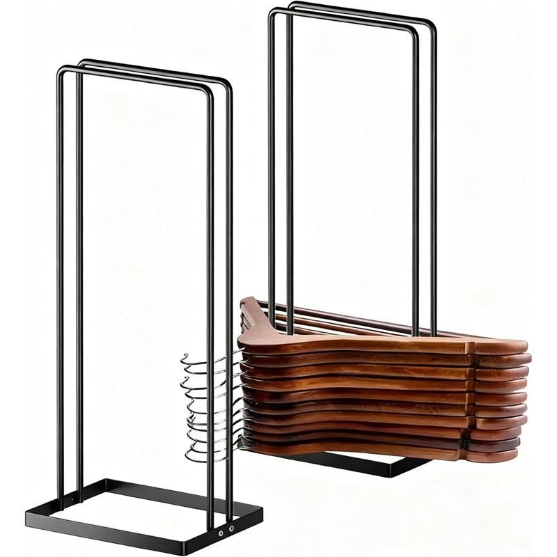 Hanger Stacker, paquet de 2, organisateur de porte-cintre, noir