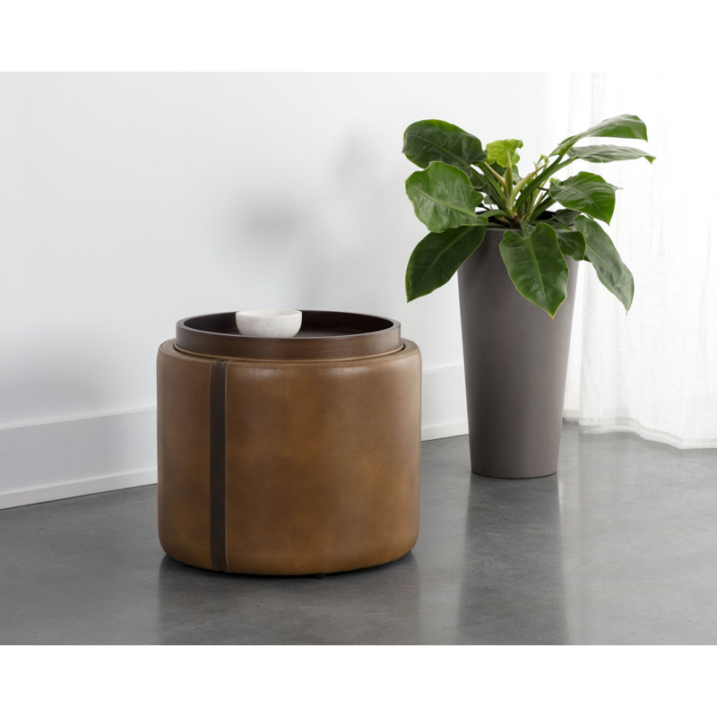 Borelli Round Ottoman