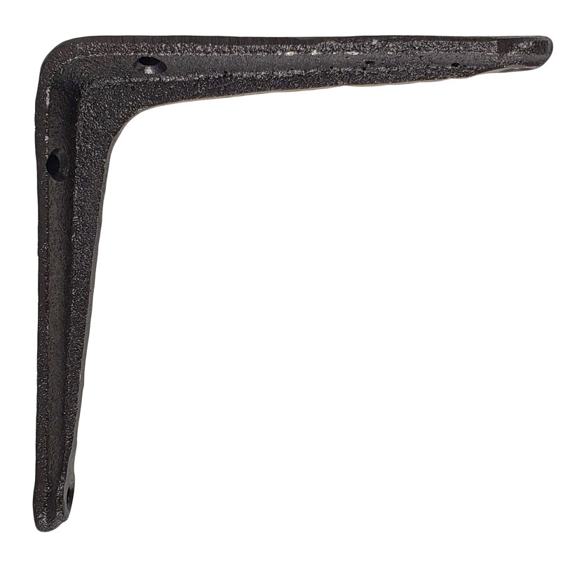 Support tablette en l, Noir antique