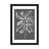 Papier d'art encadré noir sélectionné