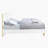 Gaines  Bed,  High Gloss-2009988919