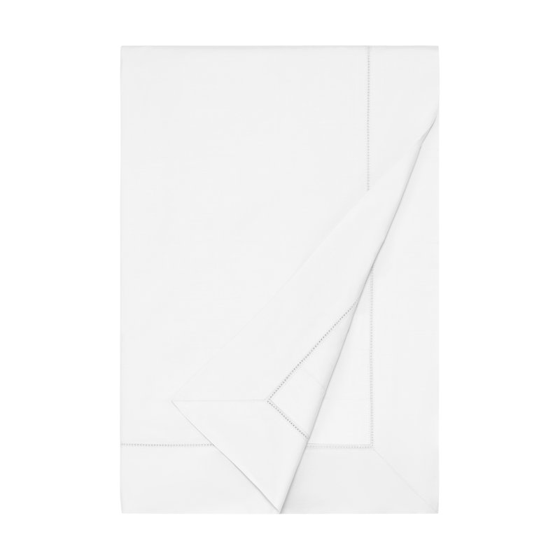 Villa Standard Cotton Duvet Cover, White, King Duvet Cover