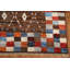 Tapis unique en laine noué à la main brun 7 pi 1 po x 9 pi 7 po New Age