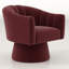 Fauteuil demi-tonneau pivotant de 25,2 po Iryanna-123185138-97755431