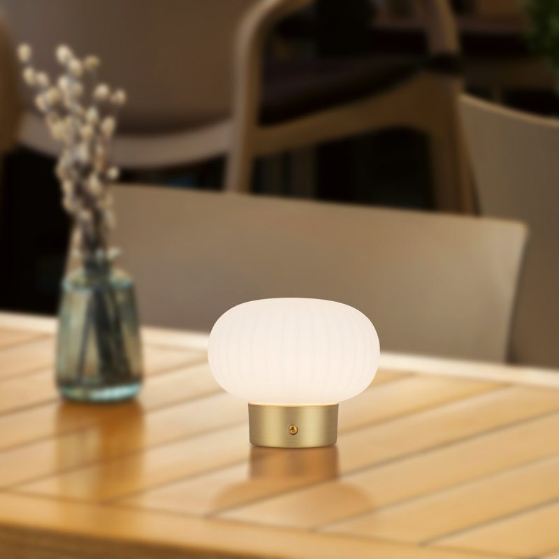 Lampe de table Boe, Brushed Gold