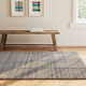 Harris Blue/Brown Hand Micro Hooked Wool Rug