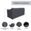 Housse pour causeuse de patio de 66 po de large Marvina