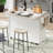 Kitchen Island With Trash Can Storage Cabinet-1367698781