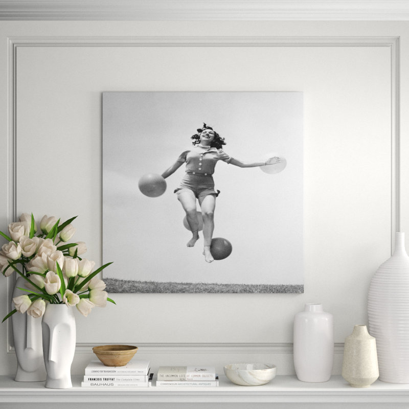 Ballon Girl! Print, Aluminum, 36" H x 36" W x 1" D
