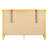 Hammond 8 Drawer 59" Double Dresser-1669092126