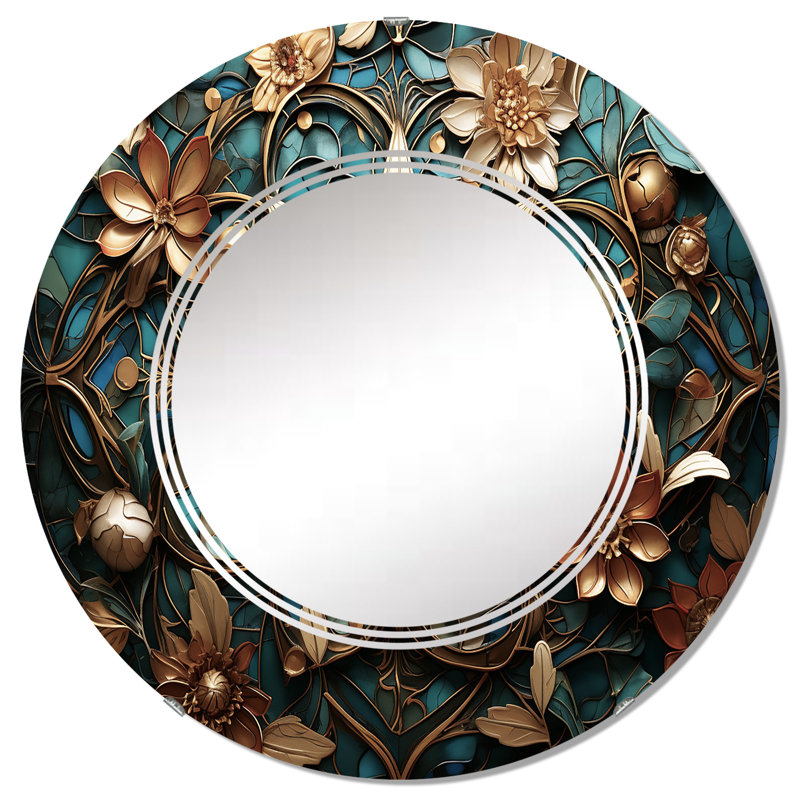 Longmoore Circle Wall Mirror, 32" x 32"