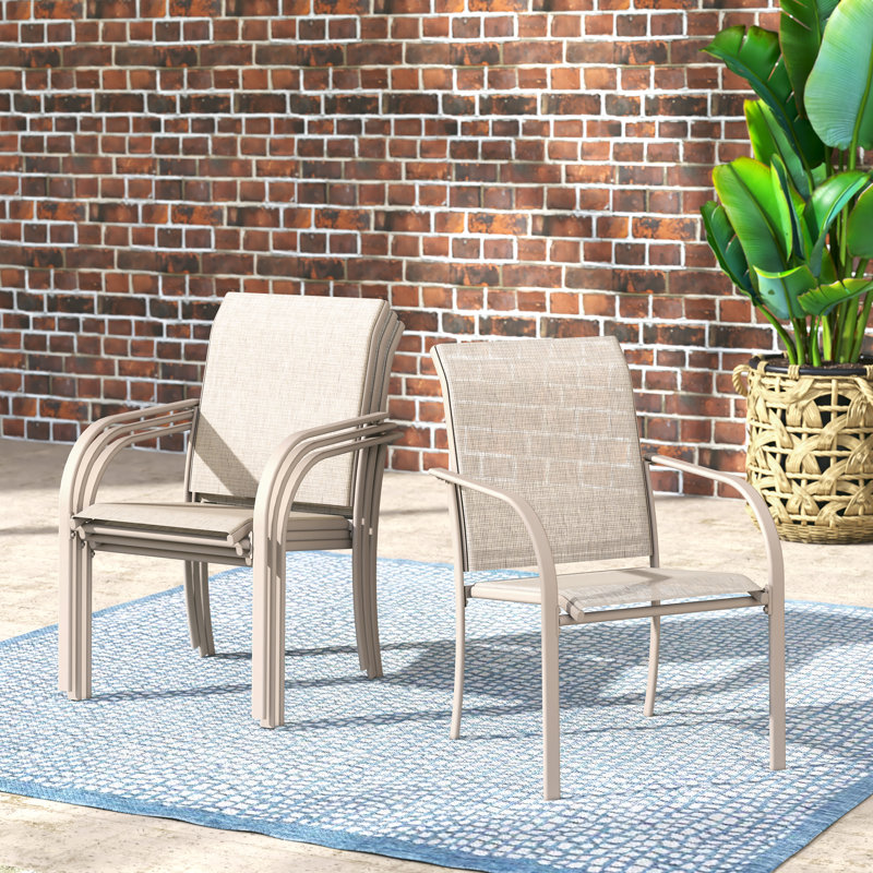 Chaise de salle à manger Rikelme, Brun, 4