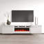Meuble télé blanc 72 po Luxe-WH-471146696