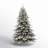 9' Lighted Spruce Christmas Tree