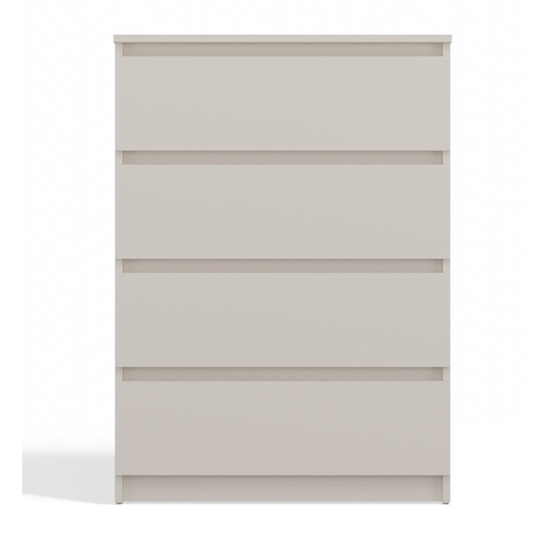 Tonya 4 Drawer 70Cm W Chest Of Drawers, Beige