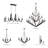 Avangaline Steel Flush Mounted Sconce-2141825043