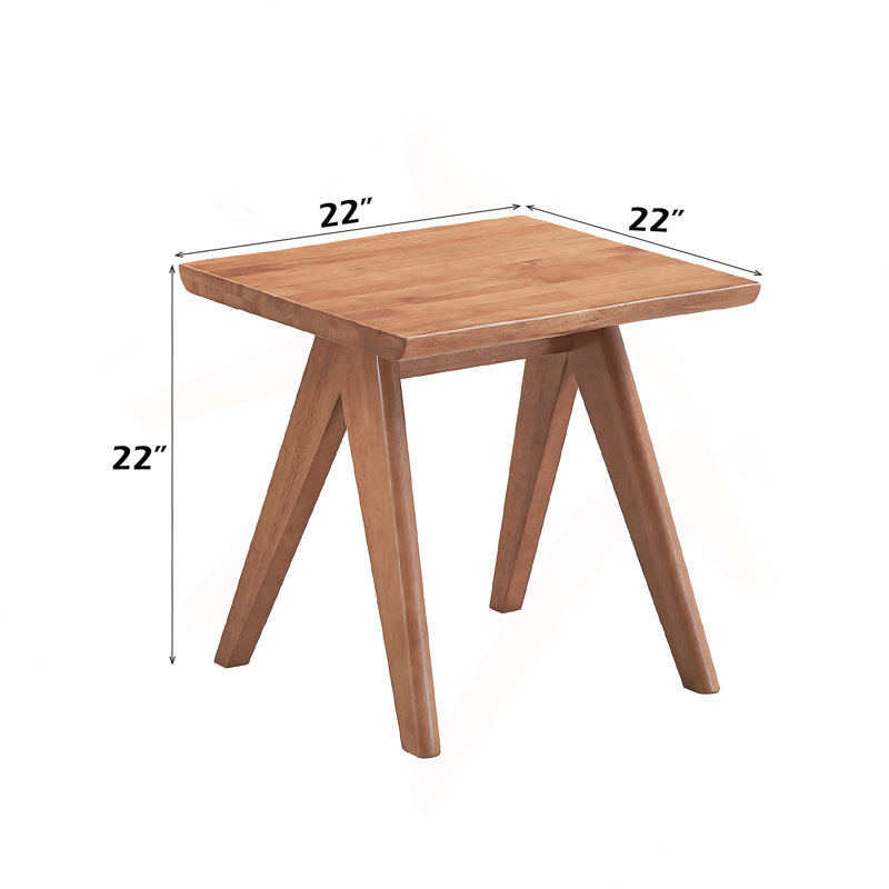 Table de bout, petite table d'appoint carrée