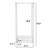Dontrail 27.5 " Iron Rolling Clothing Rack