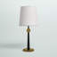 Lampe de table noire / laiton 29 po Agbogla