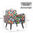 29.75" W Tufted Upholstered Accent Chair with Solid Wood Legs (Set of 2)-480896537