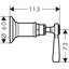 AXOR Montreux Volume Control Trim With Lever Handle Valve Trim Only-90858700
