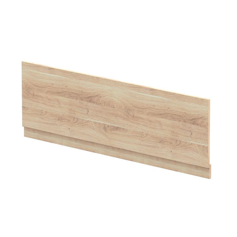 1700mm Bath Front Panel, Bleached Oak