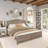 Detarius Solid Wood Camelback Platform Bed-1599798997-1599799158