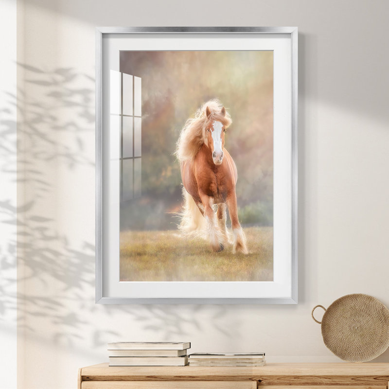 Delightful I - galerie tendue sur toile, H 25,5 po x l 17,5 po, Argent argent