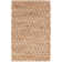 Wilmore Hand Woven Jute/Cotton Geometric Rug in Natural/Ivory