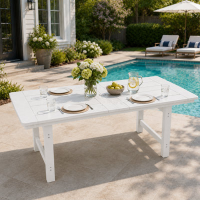 Outdoor Patio HEDP Dining Table