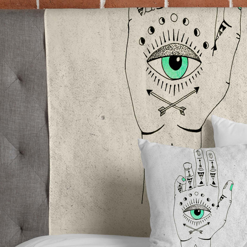 Œil voir tapisserie hamsa