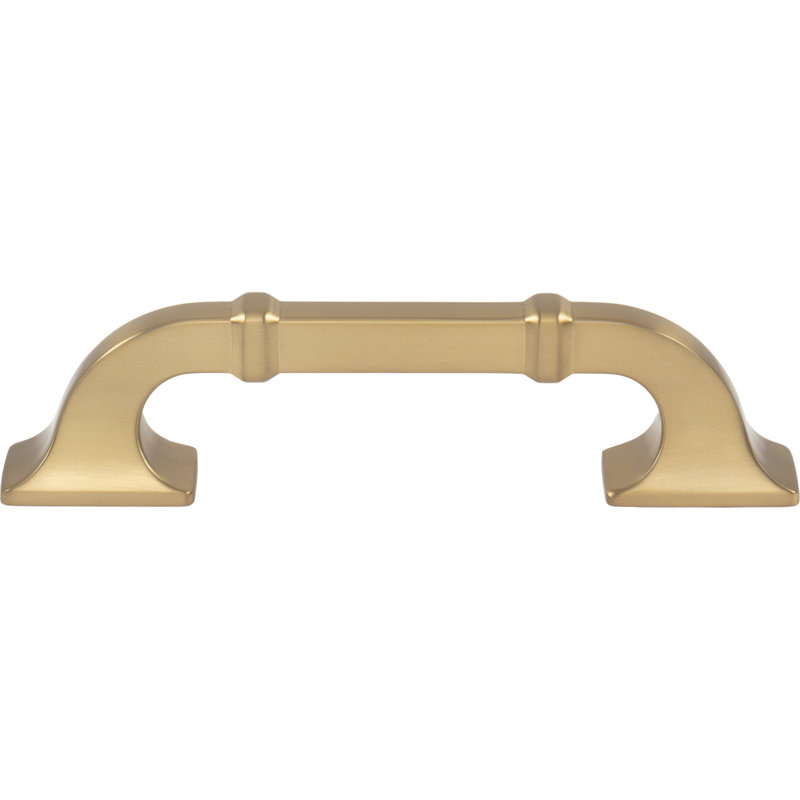 Califon 3 3/4" Center to Center Bar Pull, Gold