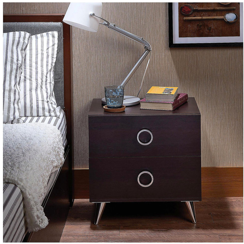 Ash Coffee Brown Decorative Table