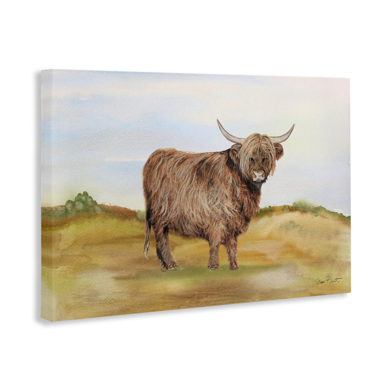 Farm Animal In Pasture Canvas, design by Jean Plout
