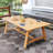 Seras 6 - Person Teak Wood Patio Dining Set with Rectangular Table