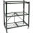 35.4'' W Metal Shelving Unit with Wheels