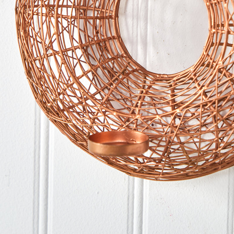Glam Abstract Wall Decor on Metal