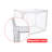 3-Pack Transparent Plastic Storage Bins With Lids, Magnetic Lock & Stacking Design, Clear Organizing Containers For Home, Office & Display, 14.17"L X 8.66"W X 10.63"H