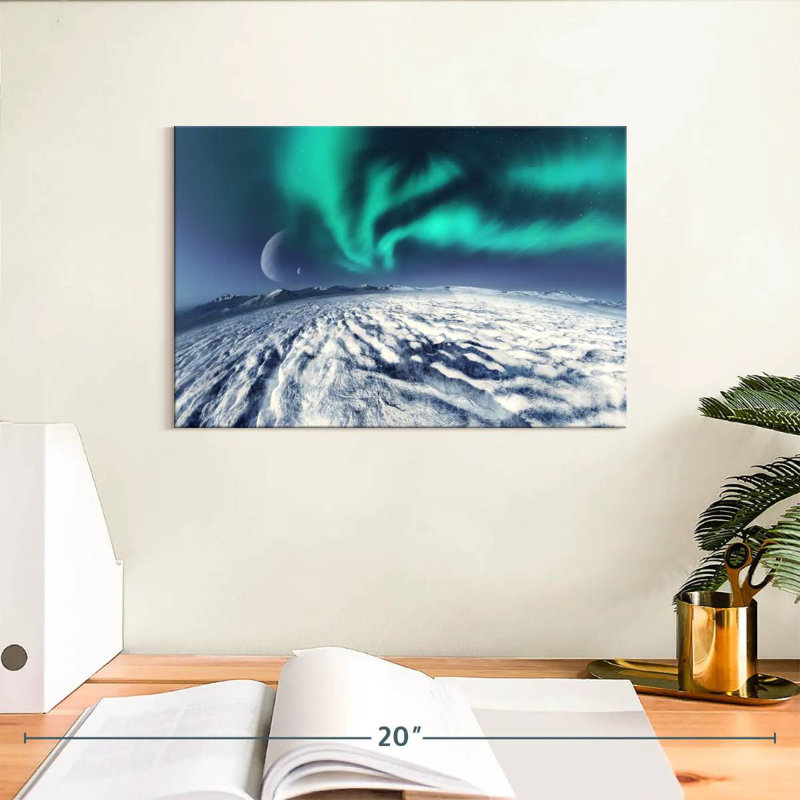 Alvord Antarctique Northern Lights, H 8 po x l 12 po