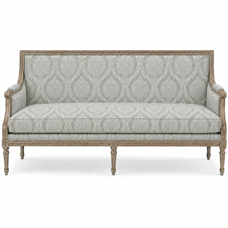 Damask Jacquard | Varley Fabric, Cream