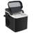 Countertop Ice Maker, Portable Ice Maker Machine With Handle, 26Lbs/24H, 8 Bullet Ice Cubes/9 Mins, S/L 2 Size Ice Cube, Self-Cleaning For Home/Kitchen/Office/Party, Black