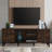 Media Console Table With Cabinets