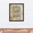 " Baseball Mask Patent Print "