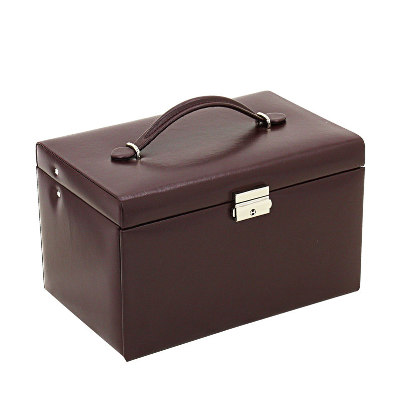 Classico Jewellery Box +, Burgundy