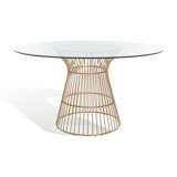 Round Glass Dining Table