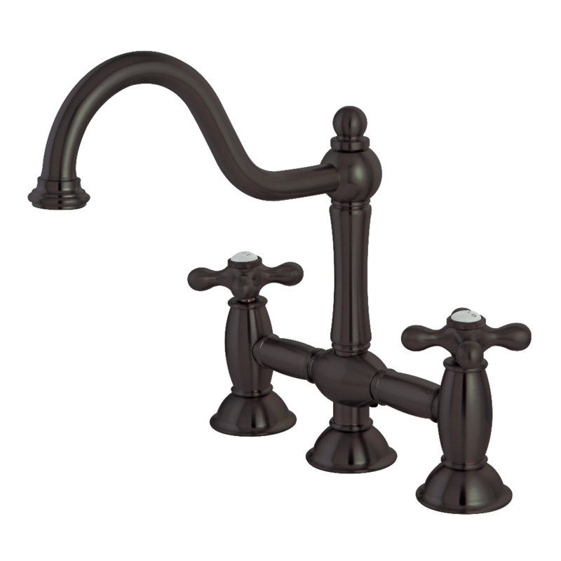 Robinet de pont Restoration, Bronze huilé