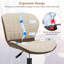Metro Lane Blasa Linen Office Chair-99048543