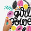 Décalcomanie murale Girl Power